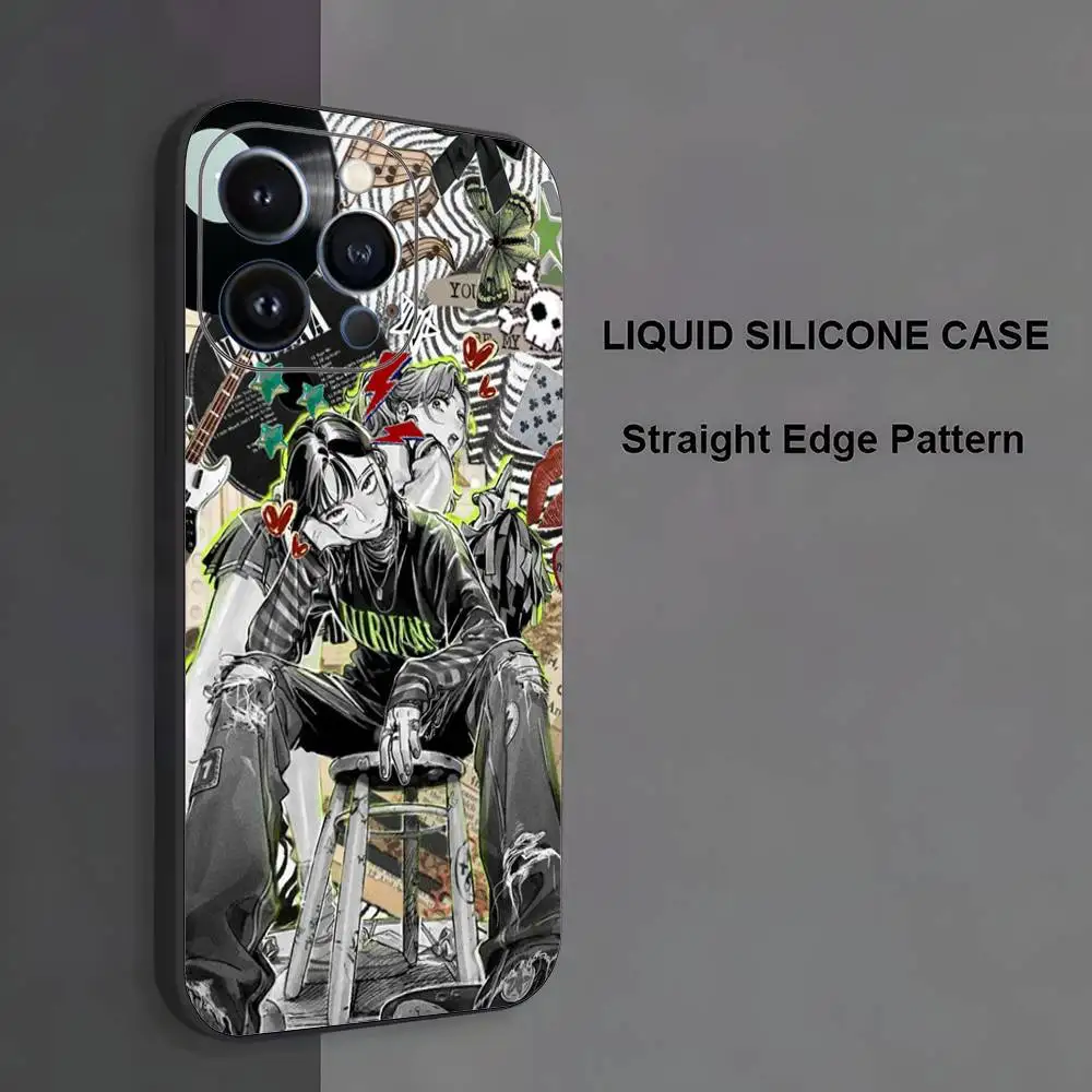 الرجل الذي كان اهتمامًا في حافظة الهاتف لهاتف iPhone 17,16,15,14,13,12,11، Pro Max، XS، X، XR، SE، Mini، 8، 7، غطاء أسود من السيليكون الناعم