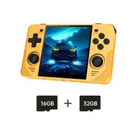 POWKIDDY RGB30 Retro Pocket 720*720 4 Inch Ips Screen Built-in WIFI RK3566 Open-Source Handheld Game Console Children's Gifts