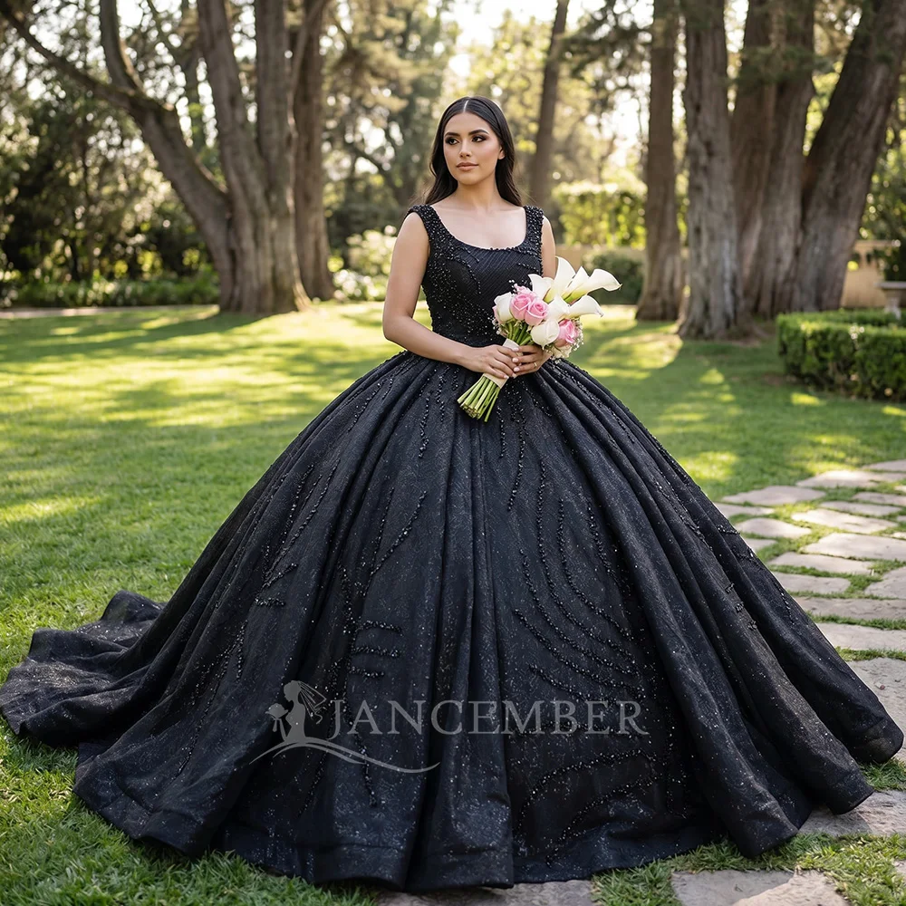 

Современные женские платья для церемонии Quinceanera, индивидуальный пошив, без рукавов, с бисерной отделкой, высококачественные вечерние платья для торжественных случаев.