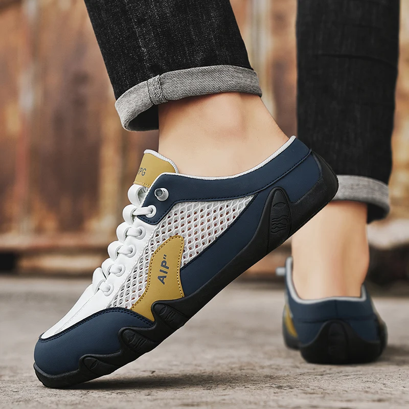 Sommer Herren Halbschuhe Trendy Neue Freizeitschuhe Leichte Wanderschuhe Für Männer Rutschfeste Sneaker Heißer Verkauf Mann Schuhe Zapatos Hombre_voghion.com