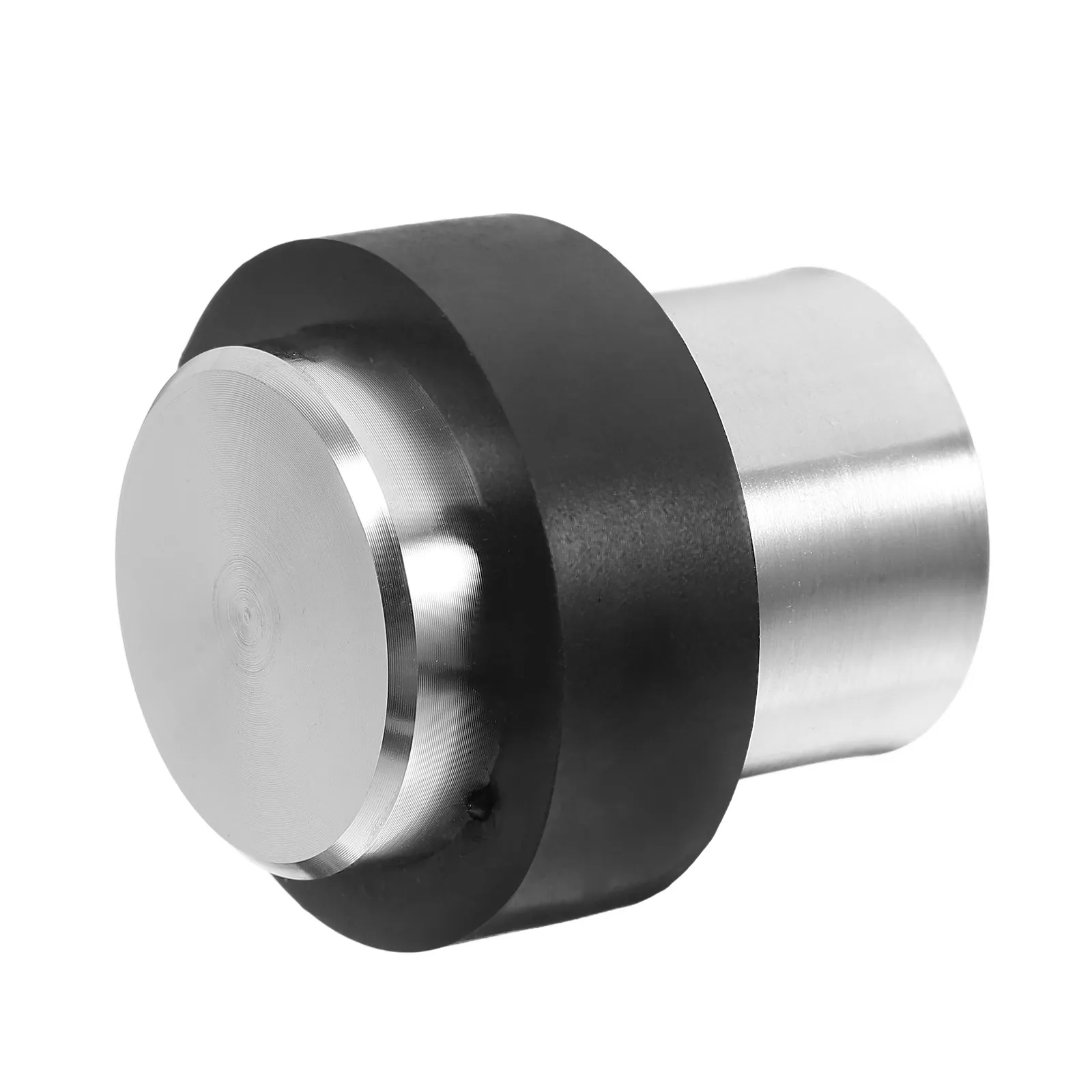 Steel Core Rubber Tip Floor Door Stopper Cylindrical Design Noise Reduction Easy Install Versatile for Home Office Barn Door