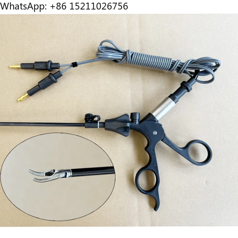 for Laparoscopic coagulation bipolar Atraumatic Allis Grasping Forceps Minimally Invasive Valve Surgery bipolar