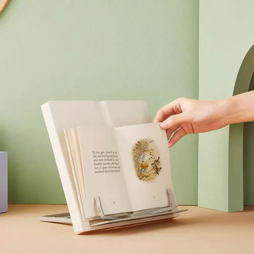 Picture 5: Adjustable Desktop Reading Stand, Multi-Angle Portable Manuscript Reading Stand, Suitable for Home and Office.