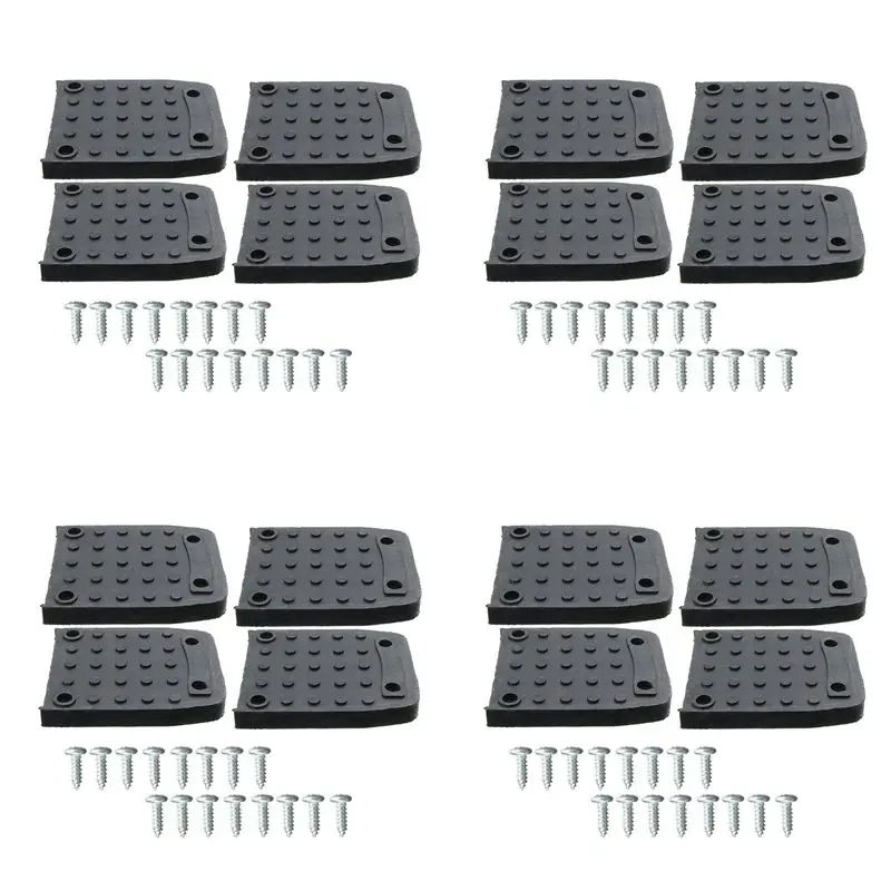 

Противоскользящие накладки VEHO для подошв строительных лесов, 16 шт., комплект для замены подошв лесов, нескользящие накладки для ног, коврик для строительных треног, 16 шт.