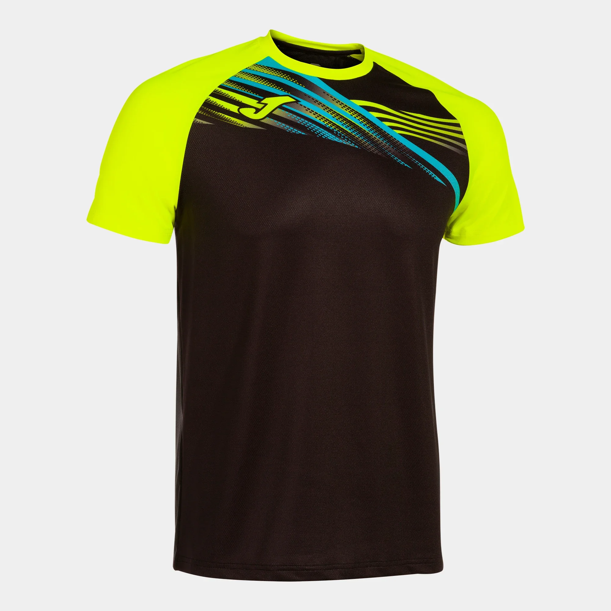 Joma Men's T-shirt Line 3D Printing Summer Quick-drying Breathable Top Street Comfortable Jogging Sports Training Clothes