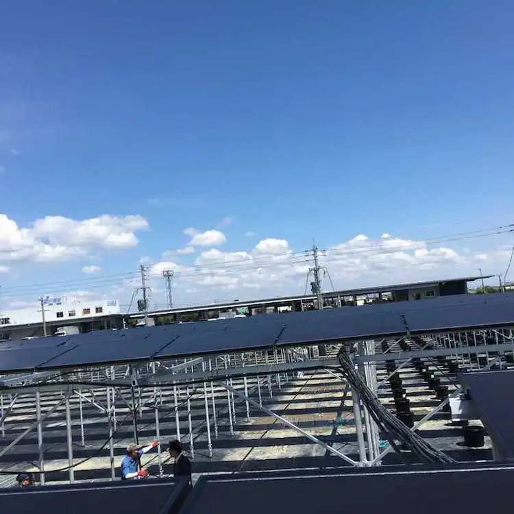 C-type Steel Solar PV Racking Carport Mounting System Ground Structure Commercial Application Hot-Dip Galvanized 10-Year