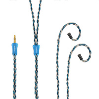 Cooyin QDC Earphone Cable 24-Core Single Crystal Silver Cable For NEPTUNE·2SE·3SH·4SS KZ ZSN·ZSNPRO·ZSNPROZS10·ZSX·AS12·AS16 CA4