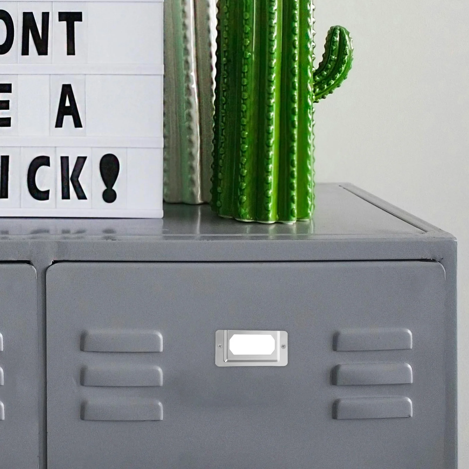 

50 шт. держателей для этикеток из нержавеющей стали, металлические рамки для ящиков, органайзеров для хранения, книжных шкафов, винтажный стиль, для визиток