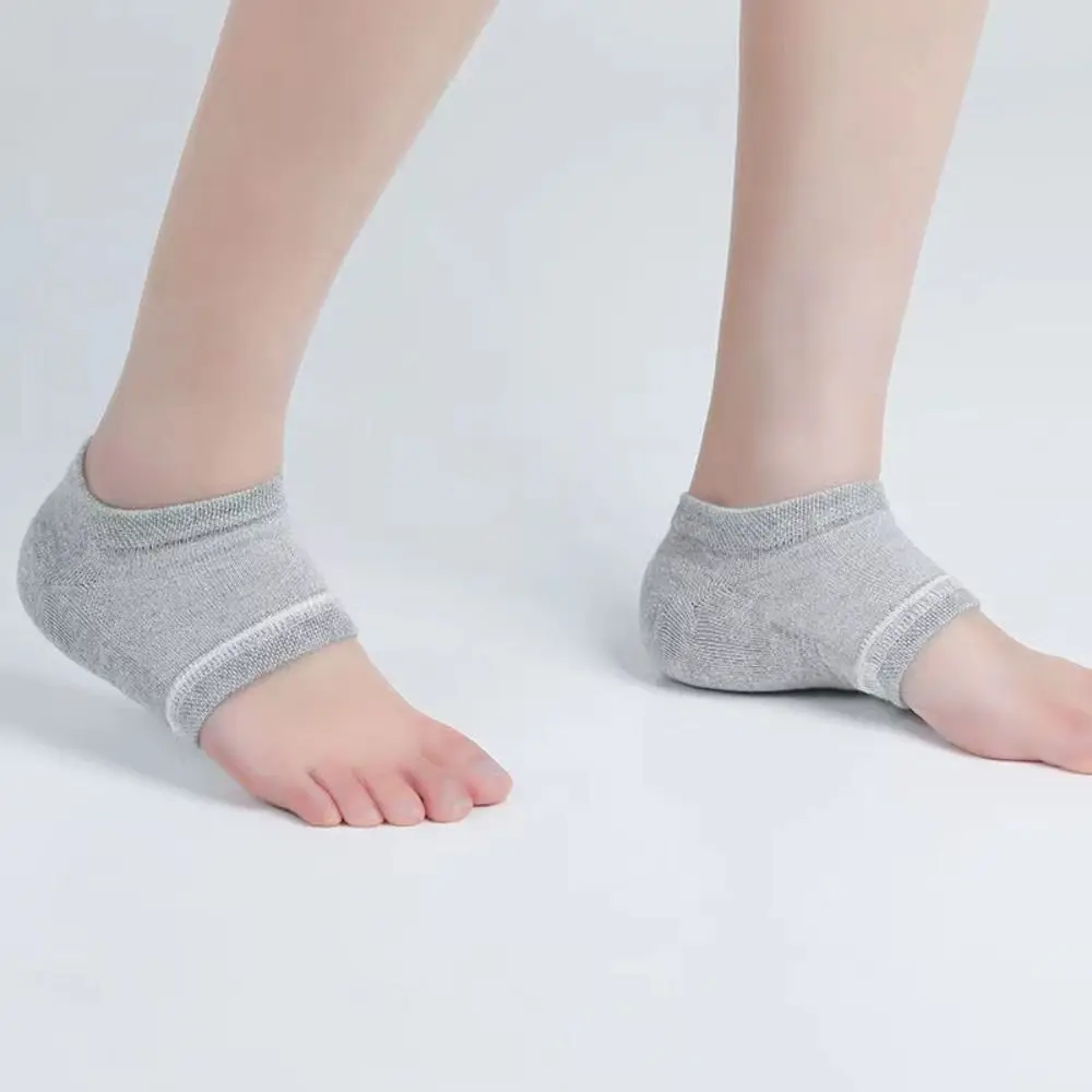 Casual Cotton Silicone Invisible Height Socks Invisible 2.0-4.0cm Inner Height Insoles Heel Cushion Hidden Insole Women Men