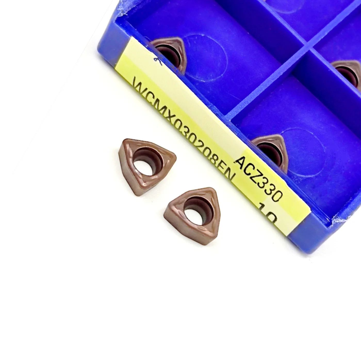Inserti per trapano a U in metallo duro WCMX030208 WCMX040208 FN ACZ330 per acciaio ghisa fresatura CNC lame per tornitura WCMX 030208 040208