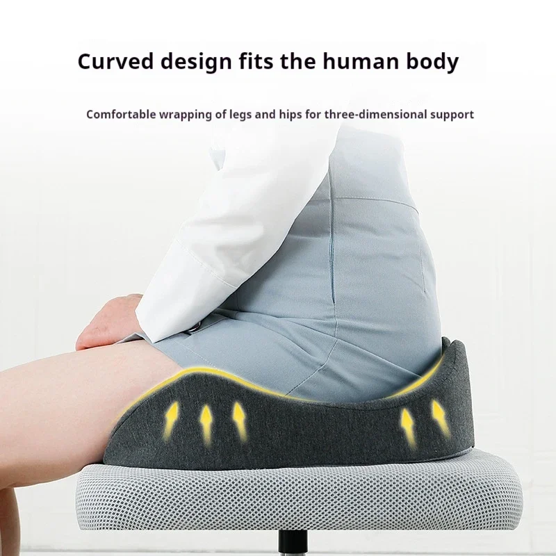 Slow Rebound Memory Foam Office Chair Cushion Woman Tailbone Pelvis Orthopedic Medical Lady Seat Cushion Beautiful Buttocks Pad