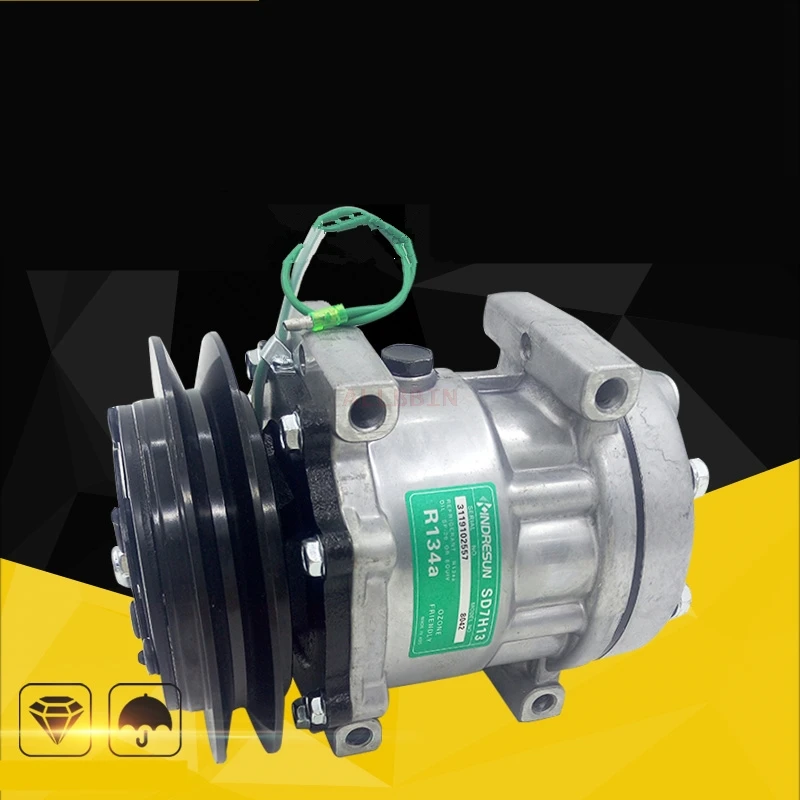 

For Kobelco SK120 200 230 250 330 350 480-6E excavator air conditioner compressor air pump excavator accessories