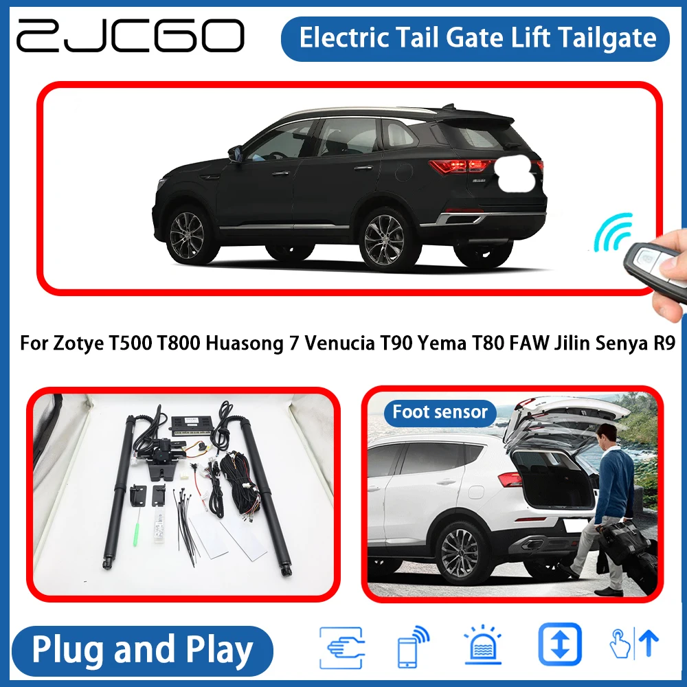 

for Zotye T500 T800 Huasong 7 Venucia T90 Yema T80 FAW Jilin Senya R9 Powered Tailgate Power Liftgate Electric Tail Gate Lift