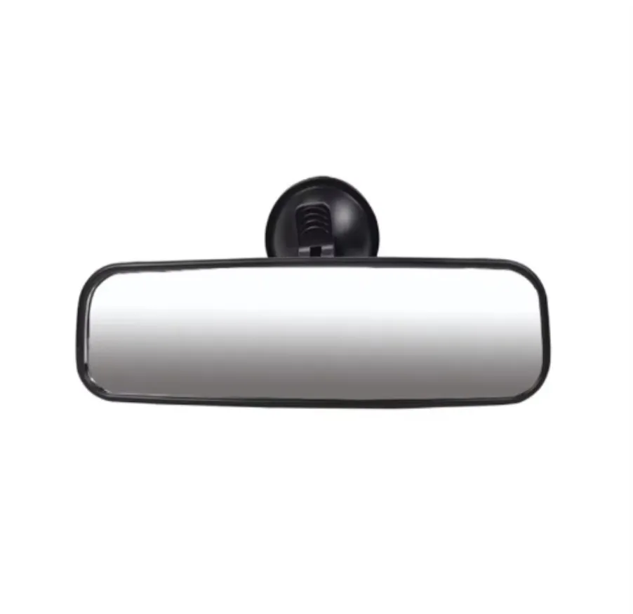 Car Rearview Mirror Inside The Car Rearview Mirror Wide Field Of View Suction Cup Perforation-Free Rearview Mirror 1x