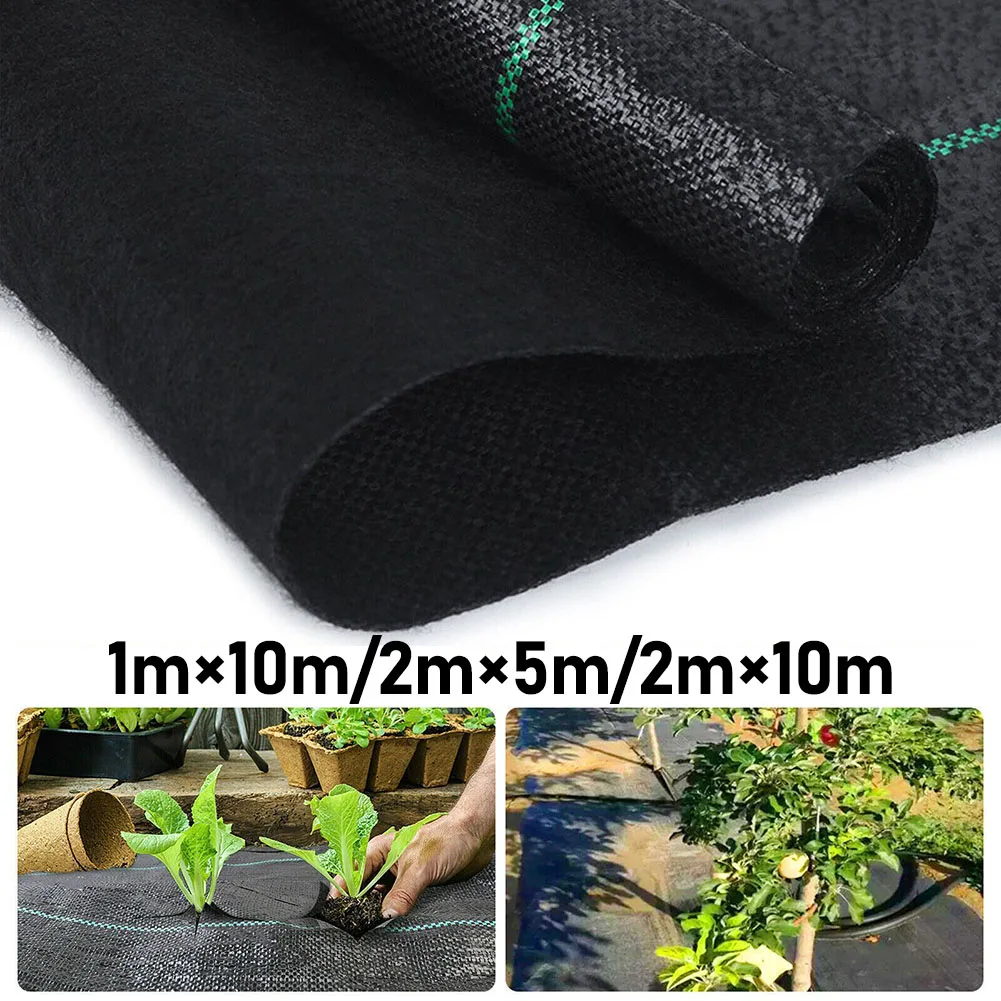 

5M/10M PP Agricultural Anti Grass Cloth Farmoriented -Weed Barrier Mat Plastic Mulch Thicker Orchard Garden -Weed Control Fabric