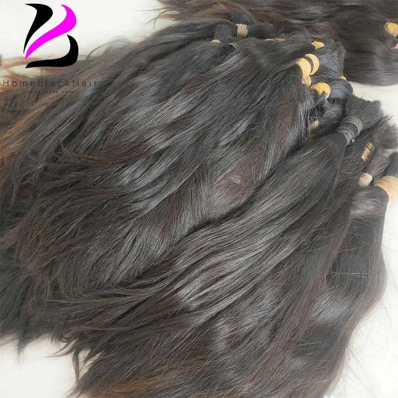 Vietnamese Human Hair Extensions Hair Bulk Human Hair Bulk 12-30 Inches No Weft Unprocessed Braiding Hair 100% Natural Human