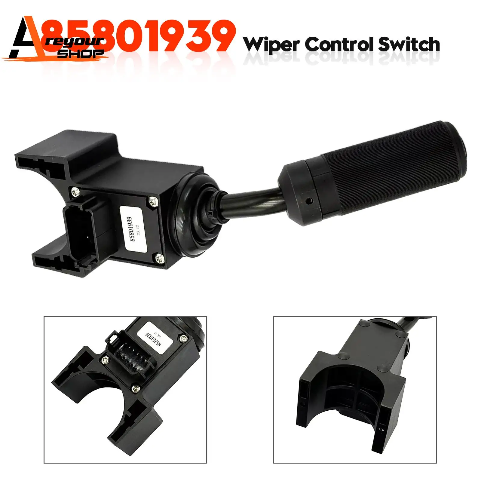 

Wiper Control Switch 85801939 for Holland 555E 575E 655E 675E LB75 Engine