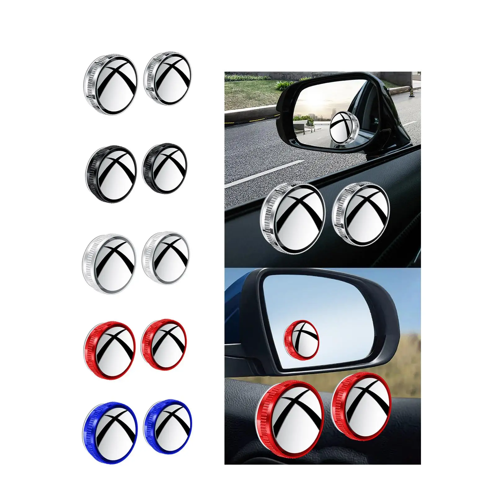 

Car Blind Spot Mirror Parking Clear Wide Angle Mirror for Vehicles Car