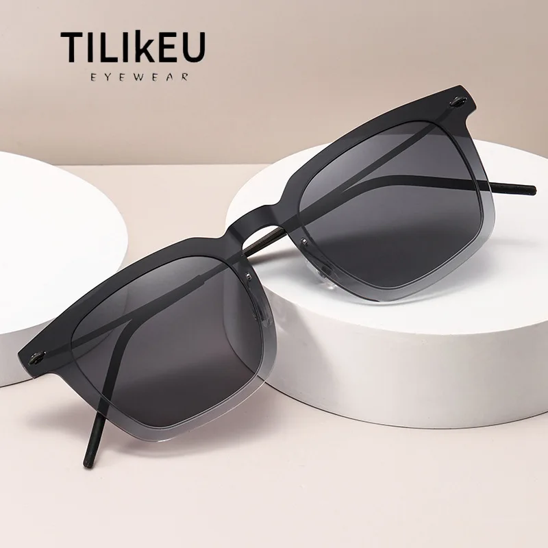 דנמרק ללא ברגים ניילון טיטניום משקפי שמש מקוטבים לנהיגה קלים במיוחד שמשייה לטיולים בחוץ אופנה משקפי שמש לגברים UV400