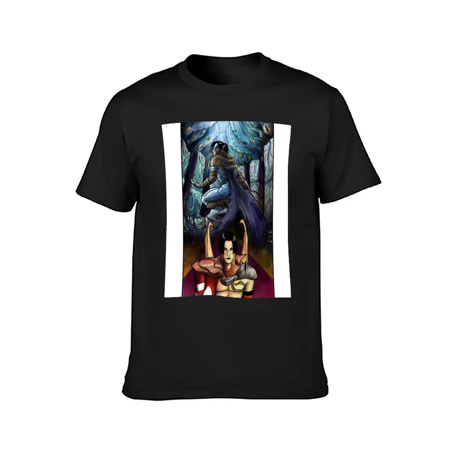 Raziel tribute version 2 T-Shirt for a boy tops blacks mens funny t shirts