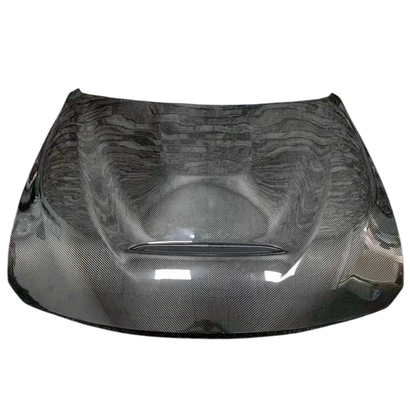 

New M3 M4 F80 F82 F83 GTS Style Dry Carbon Fiber Hood Bonnet Bumper Engine Cover Car Tuning for Dry Carbon Fiber Engine Cover