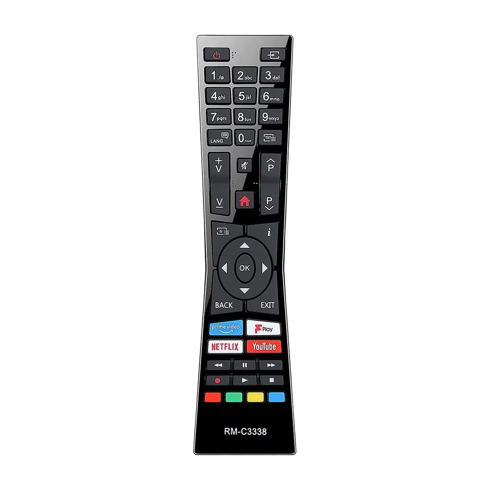 RM-C3338 RC43101P Remote Control Replacement for JVC 2018 2019 Smart 4K UHD LED LCD TVs LT-24C680 LT-24C685 LT-32C695