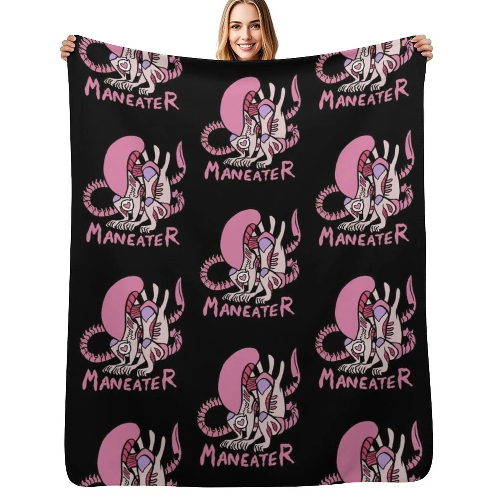 Xenomorph Alien, Xenomorph art Throw Blanket Cozy Throw Blanket for Bed Sofa Chair