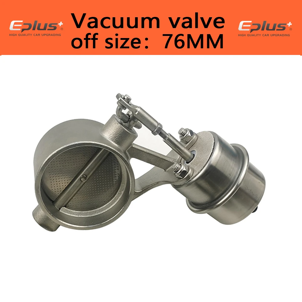 EPLUS Universele Auto Uitlaatpijp Vacuümklep dempers Kit 51 60 63 70 76 MM Controle Sets Controller Apparaat Afstandsbediening