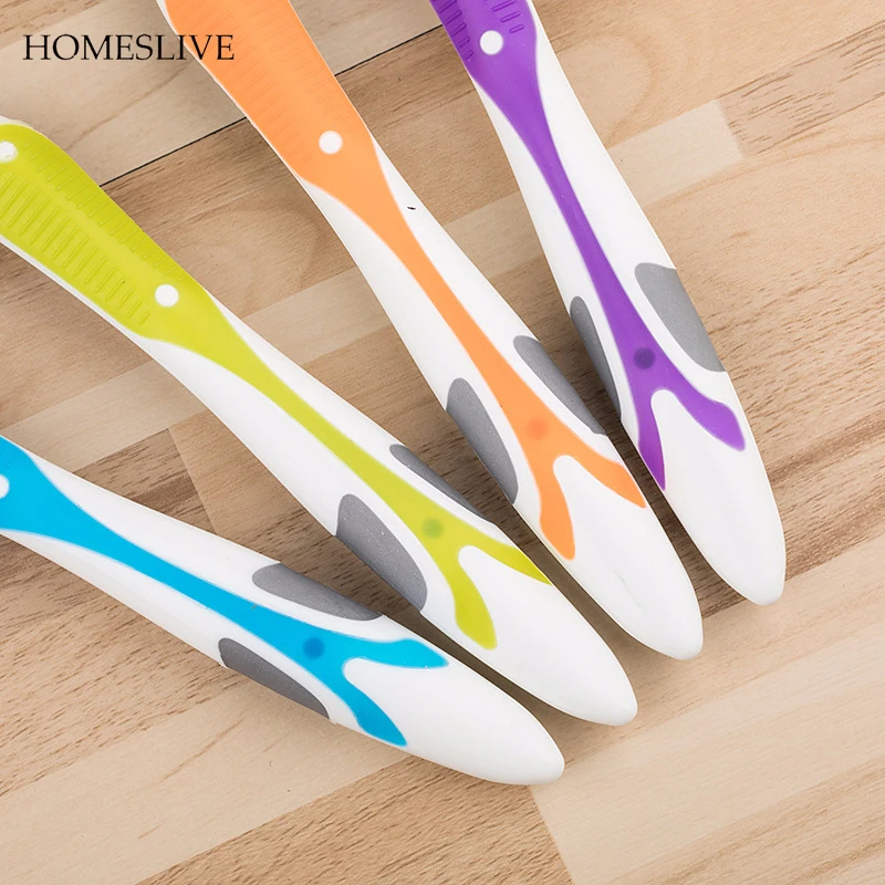 HOMESLIVE 10PCS Toothbrush Dental Beauty Health Accessories For Teeth Whitening Instrument Tongue Scraper Free Shipping Products