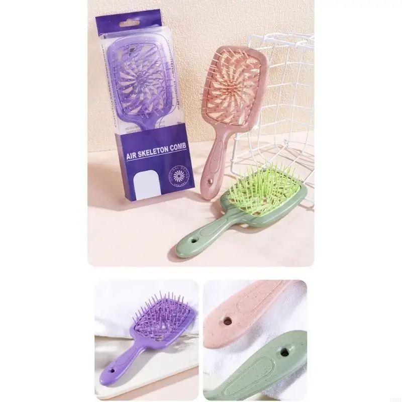 Detangler Brush Styling Comb For Smooth Brushing And Minimal Hair Pulling