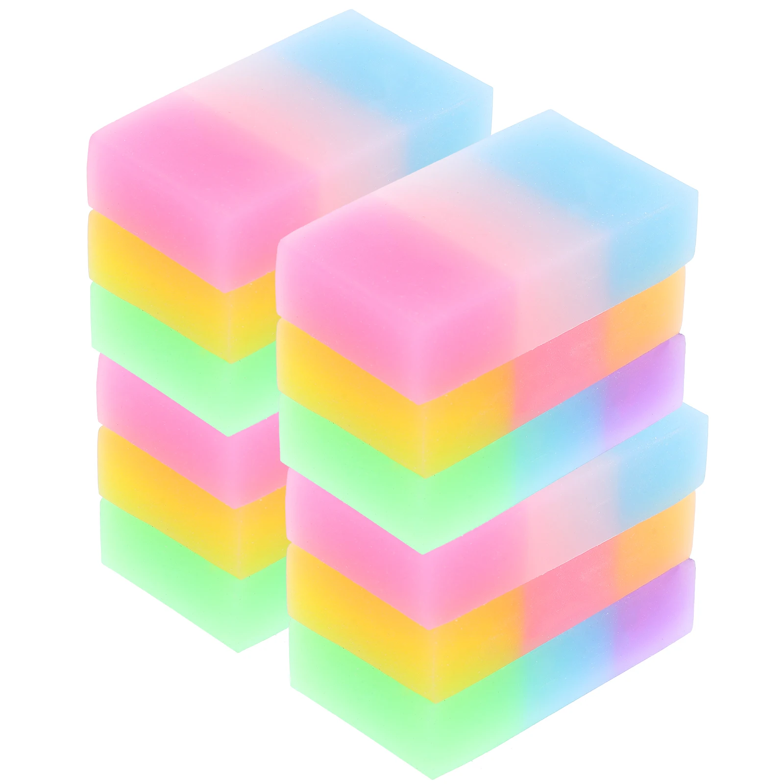 

36 Pcs Jelly Eraser Cute Erasers for Drawing School Portable Decorative Cartoon Dessert Mini Tpr Student