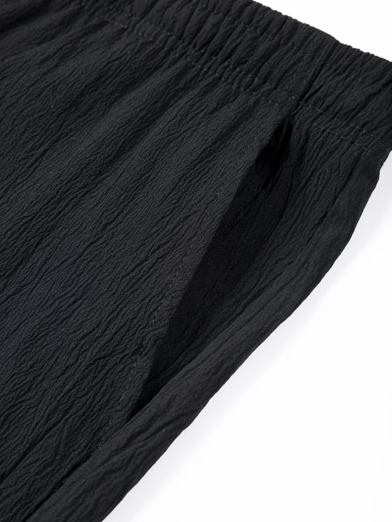 Lose Strandshorts für Herren, leicht, atmungsaktiv, Jogging, Sport, große kurze Hose, einfarbig, lässige hawaiianische kurze Hose – Detail 10