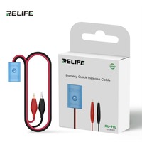 RELIFE RL-910 Battery Glue Removal Tool 27V Interface Clip for IP16 Built-in Smart Chip TYPE-C Battery Quick-release Cable