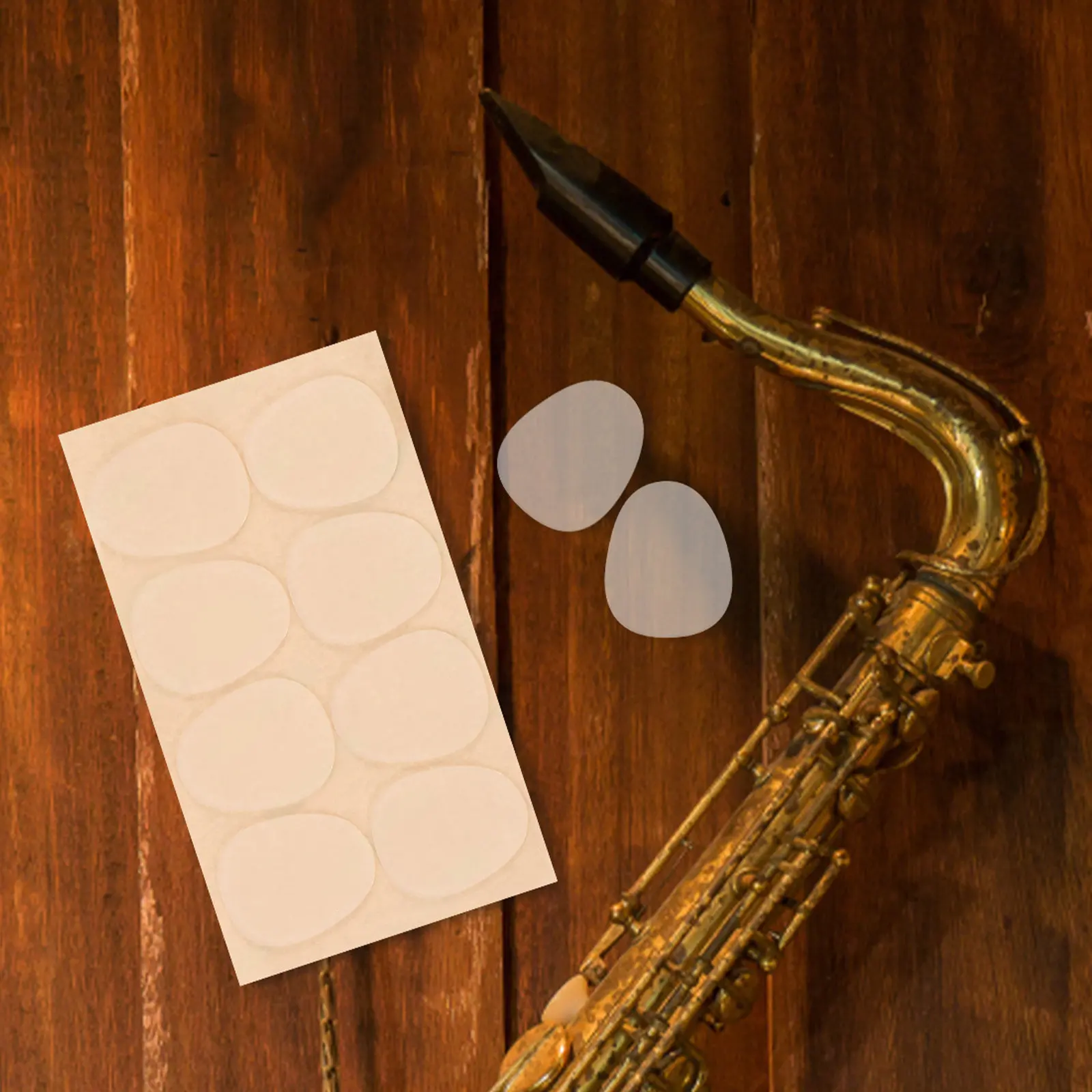 Saxophone Patch Pad Compact Design High Performance Comfortable Durable Silicone Material Suitable Various Instruments