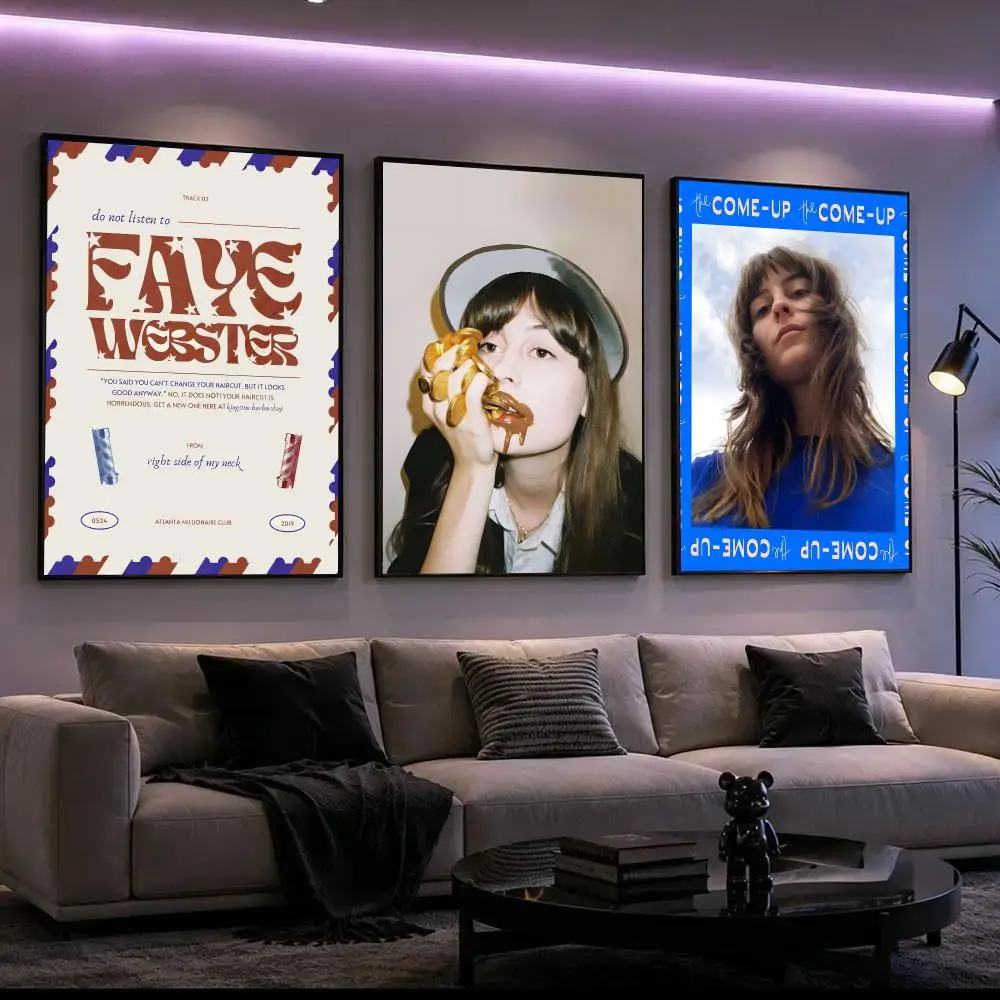 Faye Webster Poster HD Waterproof Self-Adhesive Wall Art – Multi-Scene Use, Top Gift Pick