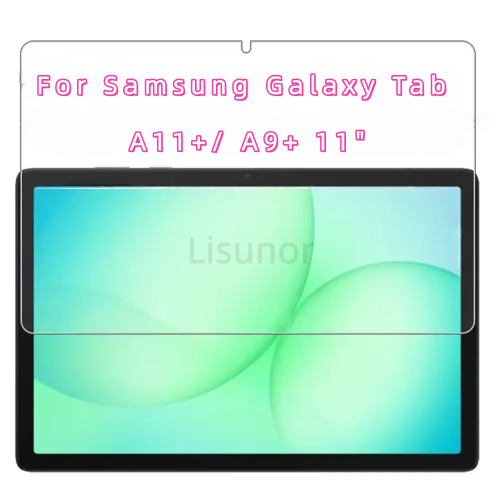 1 PCS 9H Tempered Glass Tablet Screen Protector For Samsung Galaxy Tab A11+ A9 Plus 11 Inch Anti Scratch Clear Protective Film