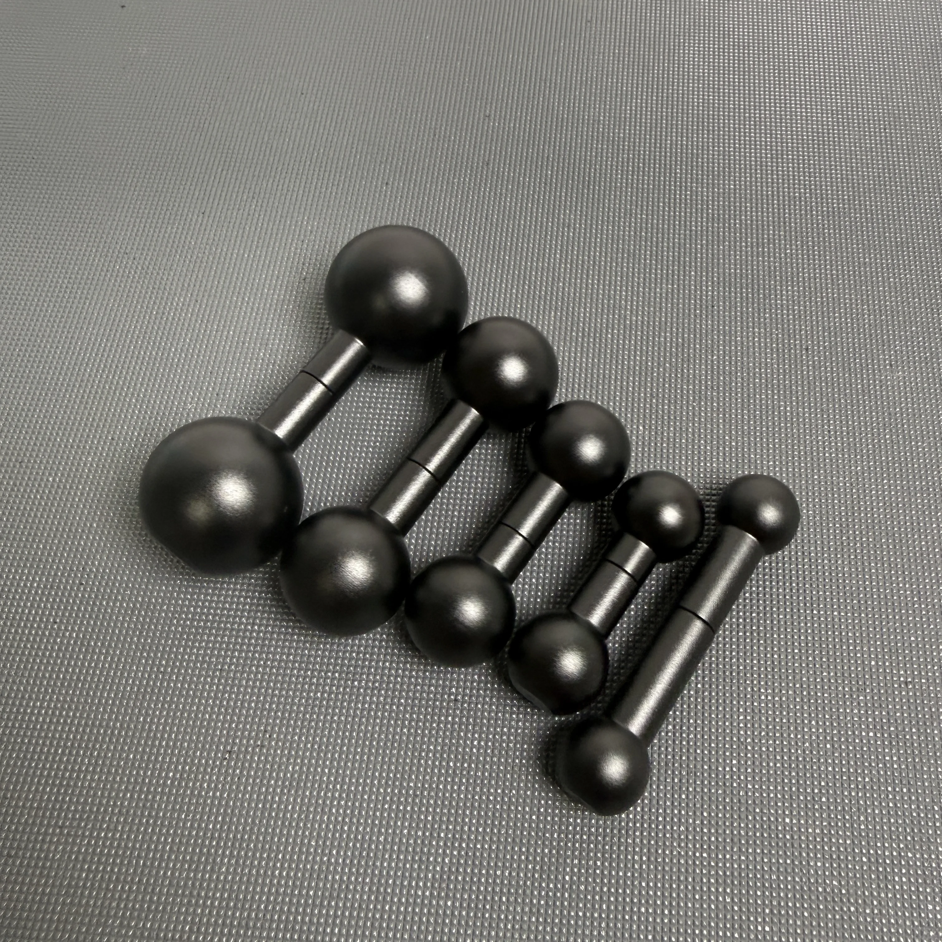 17mm Ball Head Female Seat Universal Double Male Screw Conversion Joint 1/4 for Phone Stand Sports Camera Accessories