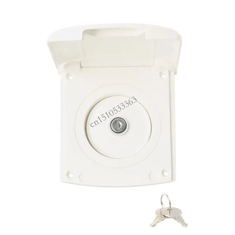 غطاء مدخل المياه RVs سريع التوصيل 090E مع تصميم مانع للتسرب للسفر في الهواء الطلق #4