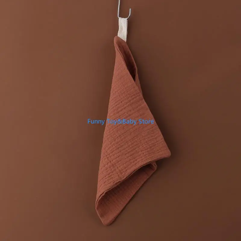 

Baby Washable Bib Fits Newborns Skin-friendly Eating Towel for Toddler Portable C90B