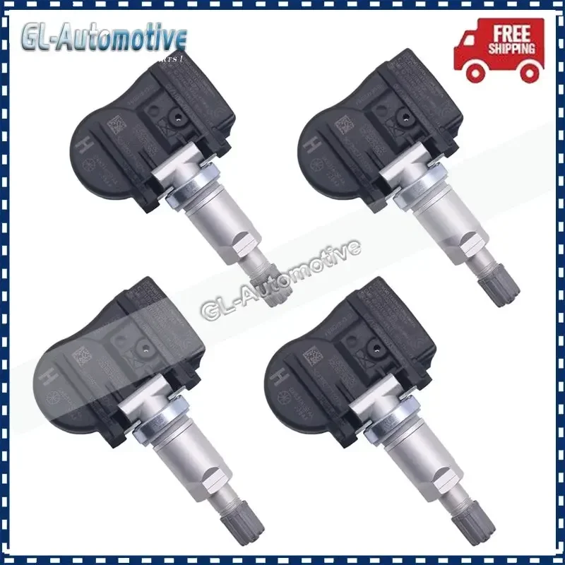 4PCS TPMS LR070840 Tire Pressure Sensor for Land Rover Defender Discovery Range Rover Range Rover Evoque LR066378 433MHz