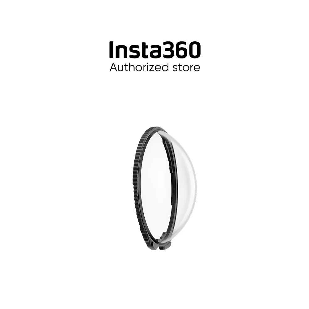 واقيات العدسات القياسية Insta360 X5 الرسمية والأصلية، ببساطة التواء للتثبيت والإزالة.