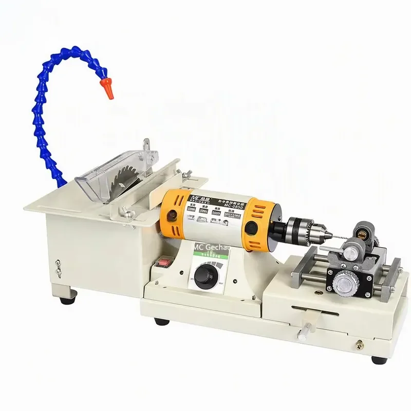 Cabbing Machine Jade Amber Bead Cutting Grinding Polishing Drilling Machine Round Bead Polisher