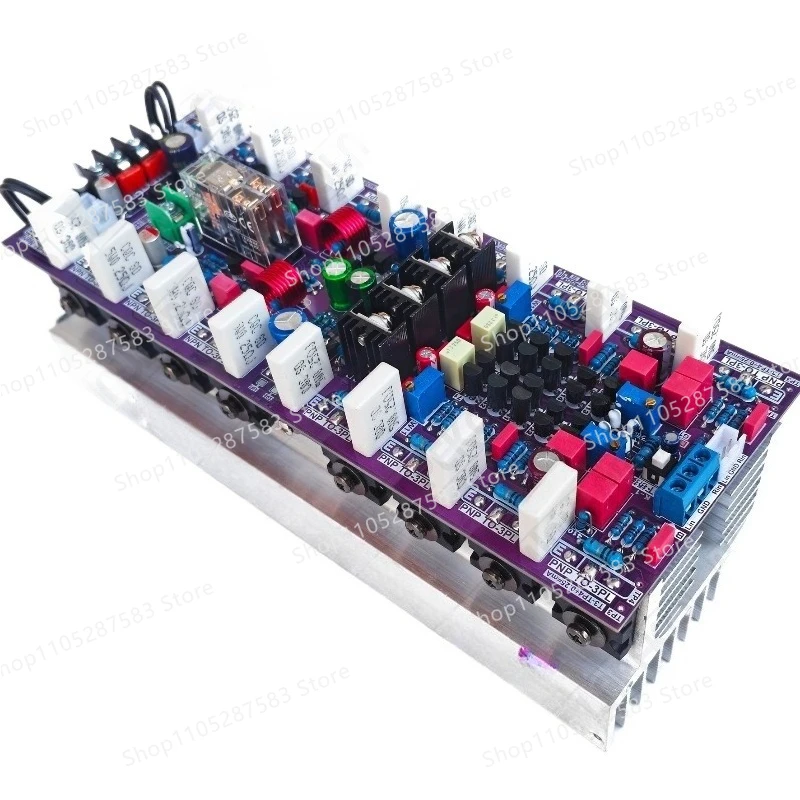 Dual channel, dual differential amplification 16 tube blue 1200-UE 8th generation, high quality power amplifier board