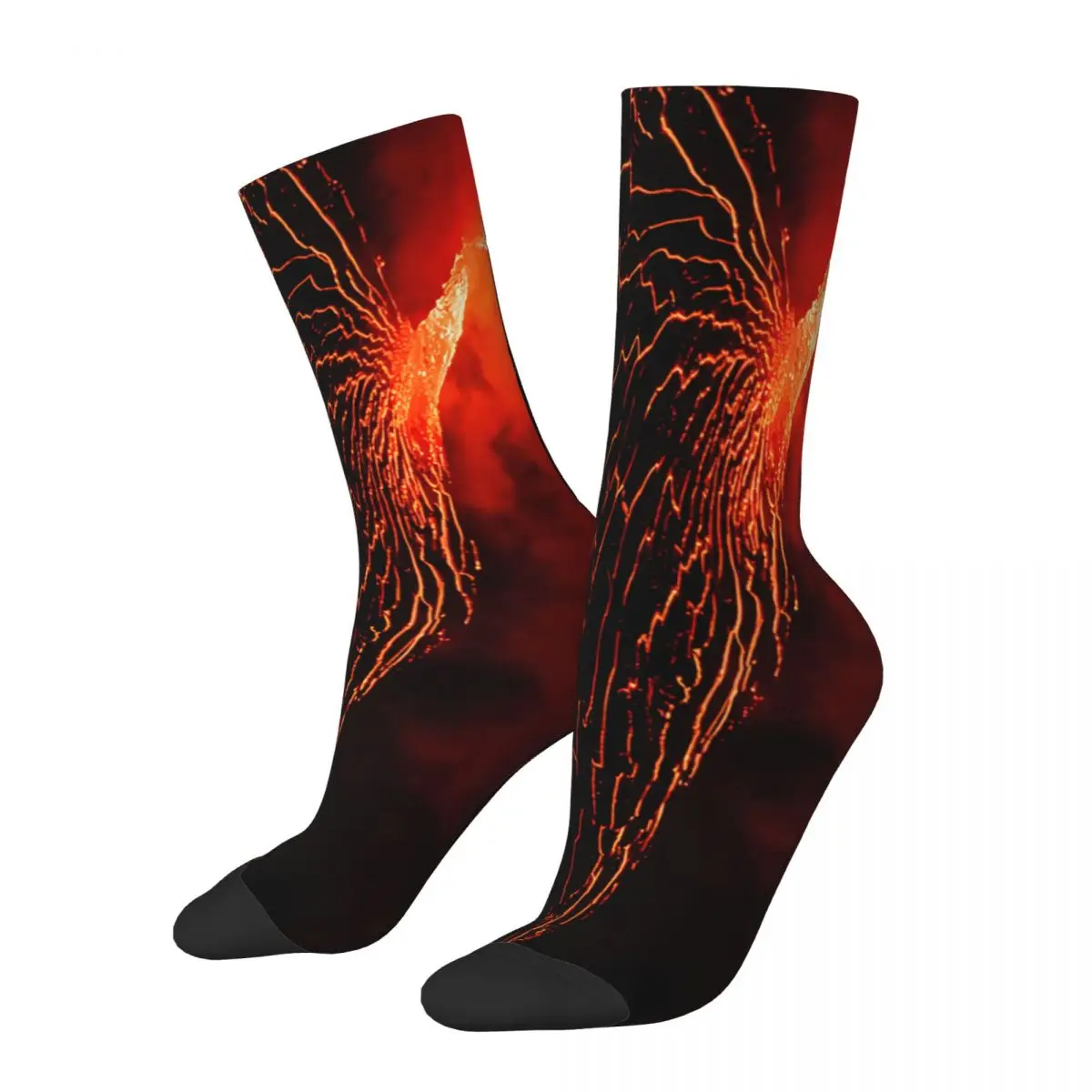 Natural Scener Sock Printed Man Polyester