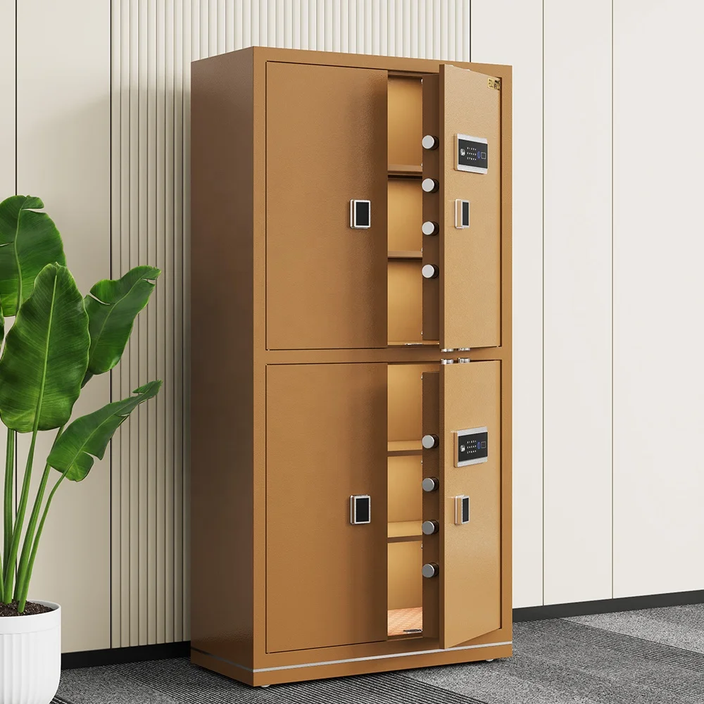

Safety Deposit Box Luxury Solid Steel Safety Deposit Box Home Office Bank Heavy Duty Fireproof