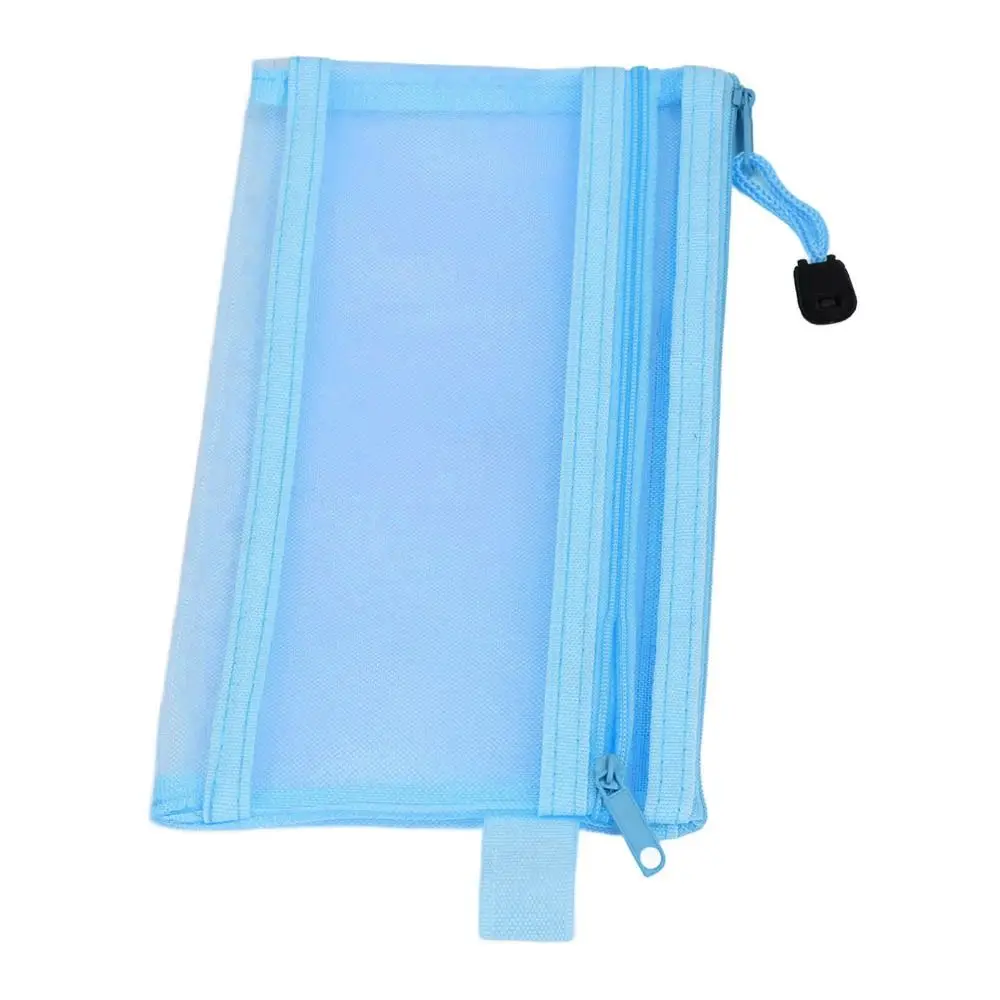 

10 шт. прочных сетчатых папок-файлов формата А6, двухслойные, 20,5*12 см, с молнией, водонепроницаемые, для дома