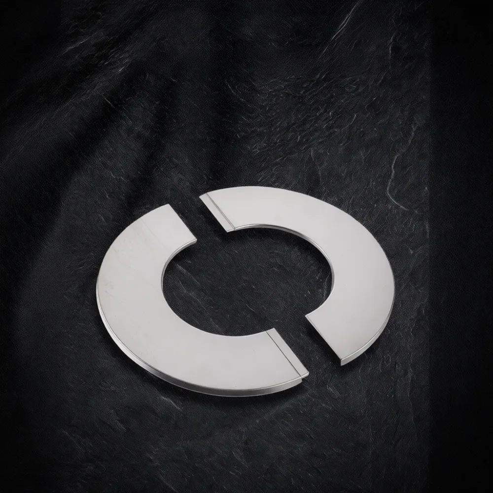 Modern Decorative Flange For Water Pipe Wall Hole Split Stainless Steel Escutcheon Plumbing Fitting Round Cover Accessory