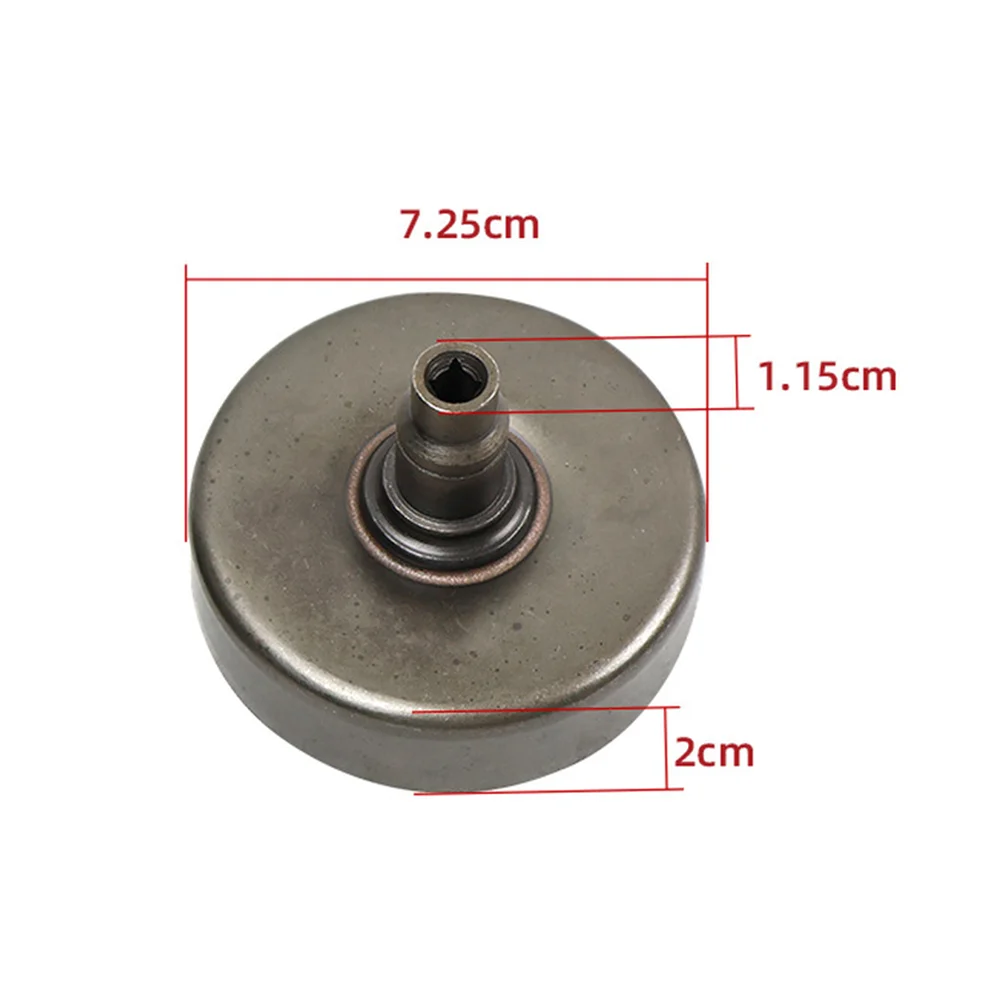Metal Clutch Drum Assembly for FS120 FS200 FS250 Lawn Mowers for trimmers Clutch Driven Disc Splint Grey 1 or 2 pcs