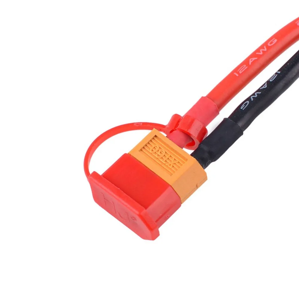 10pcs XT60 Plug Protective Cover Plastic Yellow Red Rubber Terminal Case Dust-proof FPV Accessories Insulated Caps