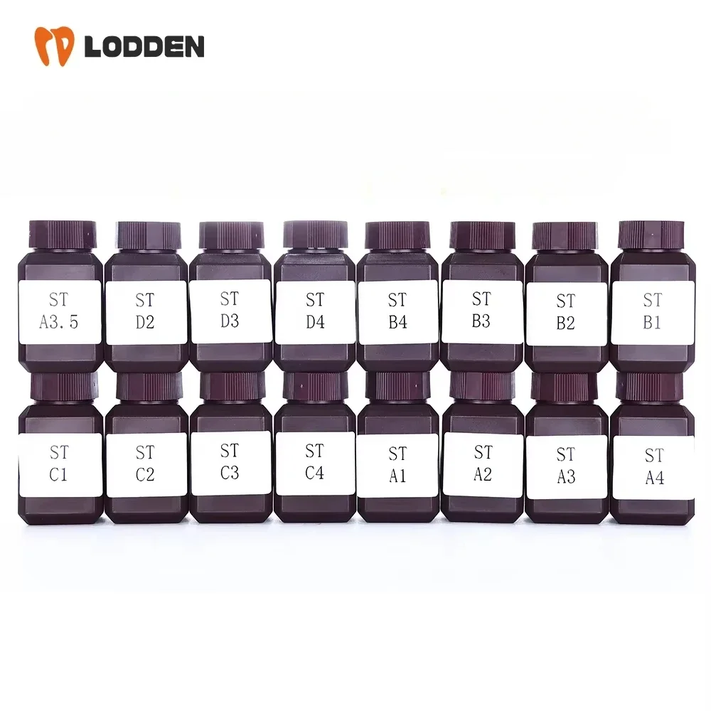 ST-W/HT-W Zirconia Coloring Liquid Kit - VITA 16/TO Incisal/EO Pontic/Opacity for CAD/CAM Dental Lab Ceramic Staining
